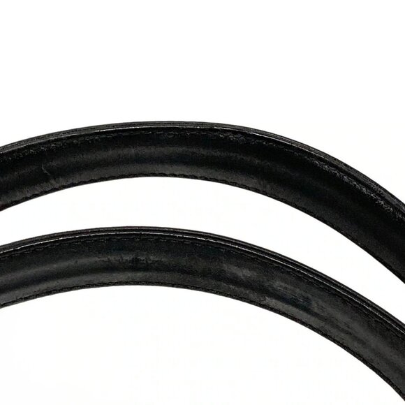 Auth CHANEL - A05572 Black Patent Leather Shoulder Bag - Picture 8 of 16